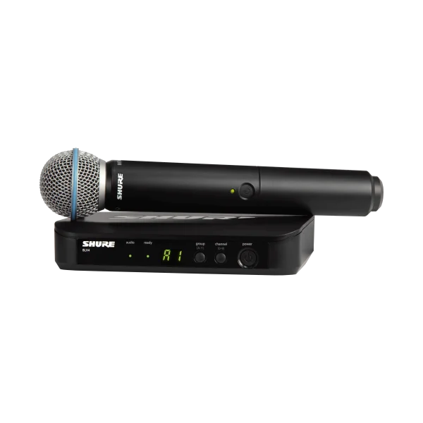 Shure BLX24E/Beta 58A - Handheld Microfoon